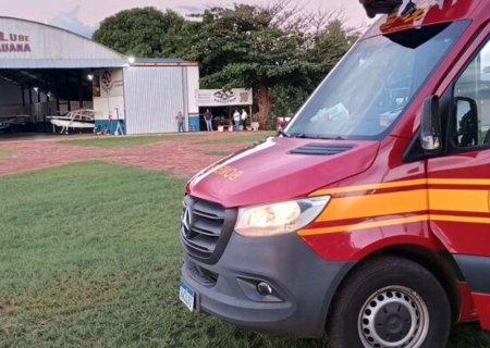 Homem é resgatado por avião após sofrer queda de cavalo no Pantanal