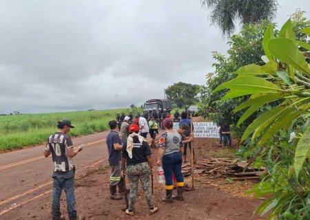 Após presença do Choque e negociações, MST desocupa área em Dourados