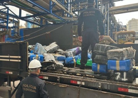 PF incinera 5 toneladas de drogas em Mato Grosso do Sul