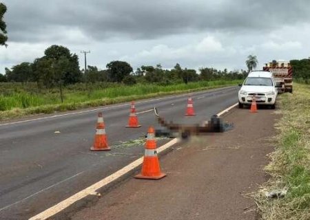 Criança morre em acidente entre carro e caminhão na BR-267