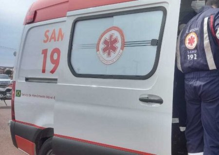 Após briga com garrafada no rosto e paulada na cabeça, dupla é socorrida pelo Samu