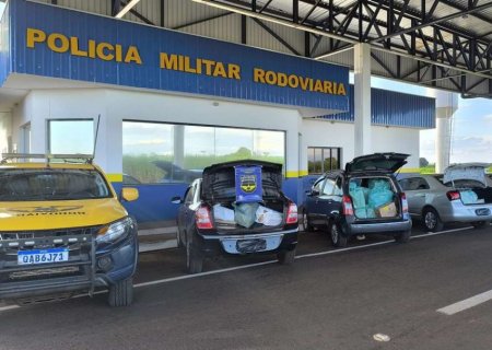 ANGÉLICA: Polícia Militar Rodoviária apreende carga de eletrônicos e perfumes sem nota fiscal na MS-145