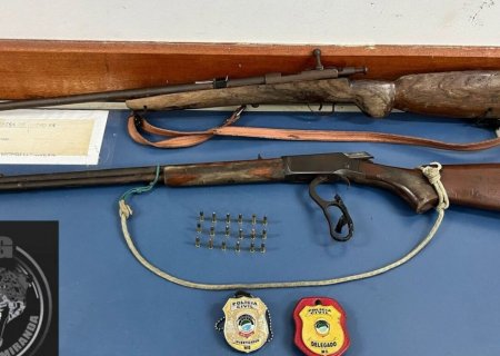 Homem é preso com armas e munições durante cumprimento de mandado em assentamento 