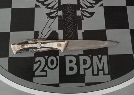 Indivíduo é preso após esfaquear homem nas proximidades da rodoviária
