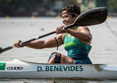 Paratletas de MS, Débora Benevides e Fernando Rufino conquistam ouro na Copa Brasil de Canoagem