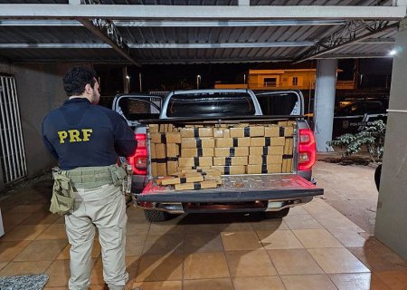 Polícia Rodoviária Federal apreende 2,1 toneladas de maconha em MS