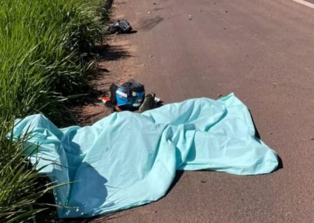 Motociclista morre em acidente com carro na BR-262 em MS