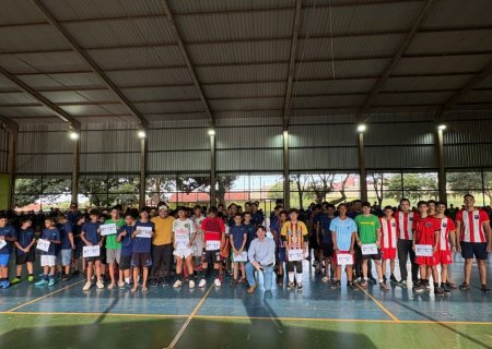 Escola Estadual Reynaldo Massi inicia Copa Recreio de Futsal Masculino 2025
