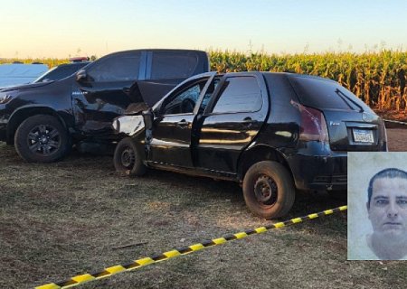 Douradense morre em acidente envolvendo carro do prefeito de Laguna Carapã