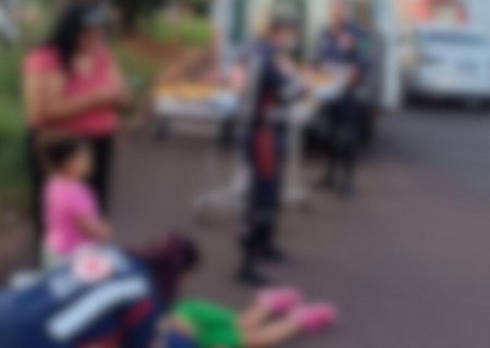 VÍDEO: Criança de 9 anos é atropelada após sair da escola em Campo Grande