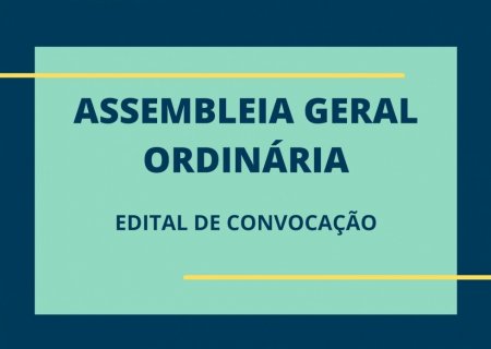 EDITAL DE CONVOCAÇÃO: Agropec convoca associados para Assembleia Geral Ordinária