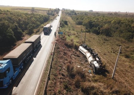 BATAYPORÃ: Polícia Ambiental autua empresa por contaminação do solo após derramamento de 22 mil litros de diesel
