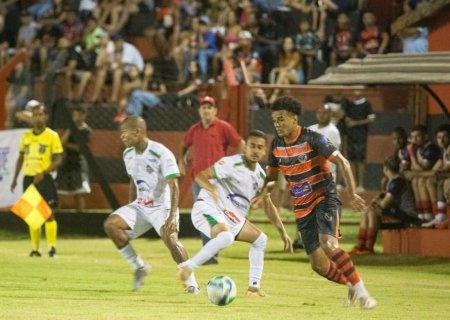 Águia Negra e Bataguassu empatam em disputa direta pela vice liderança