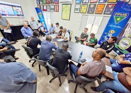 FFMS promove o maior Estadual Sub-13 com 21 clubes que representam 12 cidades do Estado