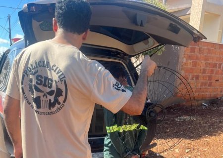 FÁTIMA DO SUL: Polícia Civil recupera objeto furtado de creche e prende homem por receptação