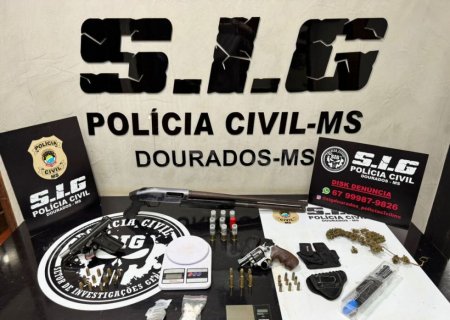 Polícia prende trio suspeito de integrar organização criminosa em Dourados