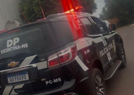VICENTINA: Polícia Civil prende homem por descumprimento de medida protetiva e ameaças contra ex-companheira