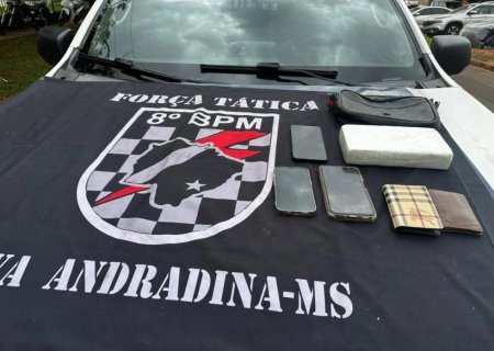 IVINHEMA: Força Tática prende dupla com 1 kg de cocaína