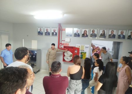 IVINHEMA: Câmara Municipal realiza capacitação de servidores junto ao Corpo de Bombeiros