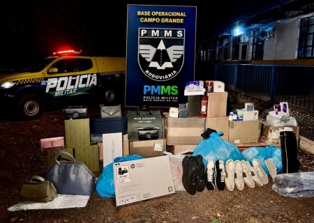 Com iPhones e medicamentos para emagrecer, carga avaliada em mais de R$ 300 mil é apreendida