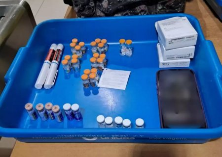 Empresário é preso ao embarcar com remédios paraguaios em Bonito