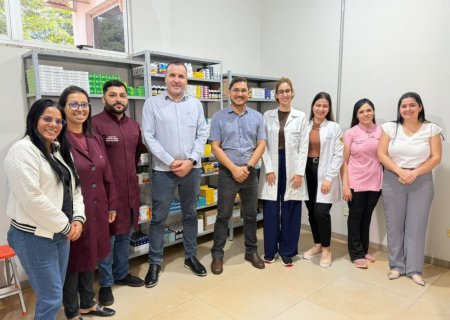 Prefeitura de Angélica amplia acesso aos medicamentos com nova Farmácia Integrada no ESF Lauro Domingos de Souza