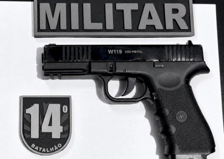 DEODÁPOLIS: Homem é preso após apontar simulacro de pistola e fugir da PM durante abordagem
