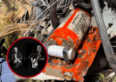 Caixa-preta de helicóptero que caiu em SC vai para análise no DF