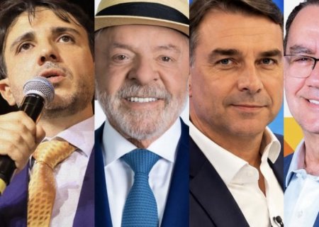 Flávio Bolsonaro tem sete pontos na frente de Lula em MS; Cury cresceu 5%