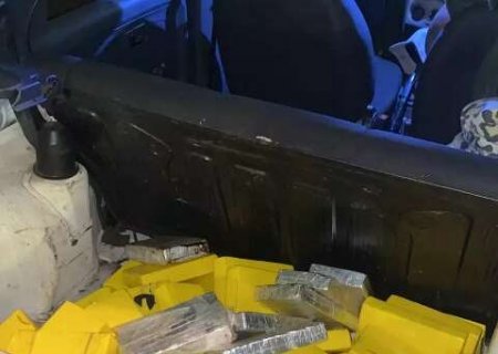 Cocaína avaliada em R$ 4,7 milhões é apreendida em MS