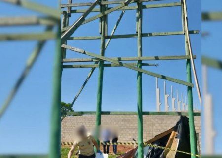 Trabalhador morre após cair de cerca de seis metros durante instalação de painel em MS