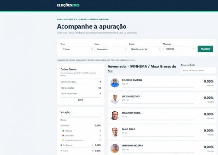 Ivinoticias terá apuração das Eleições 2026 em tempo real neste domingo