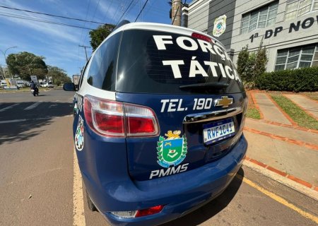 NOVA ANDRADINA: Força Tática tira três procurados pela Justiça das ruas