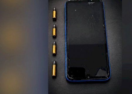 VICENTINA: Homem é preso com quatro munições calibre .22 durante abordagem